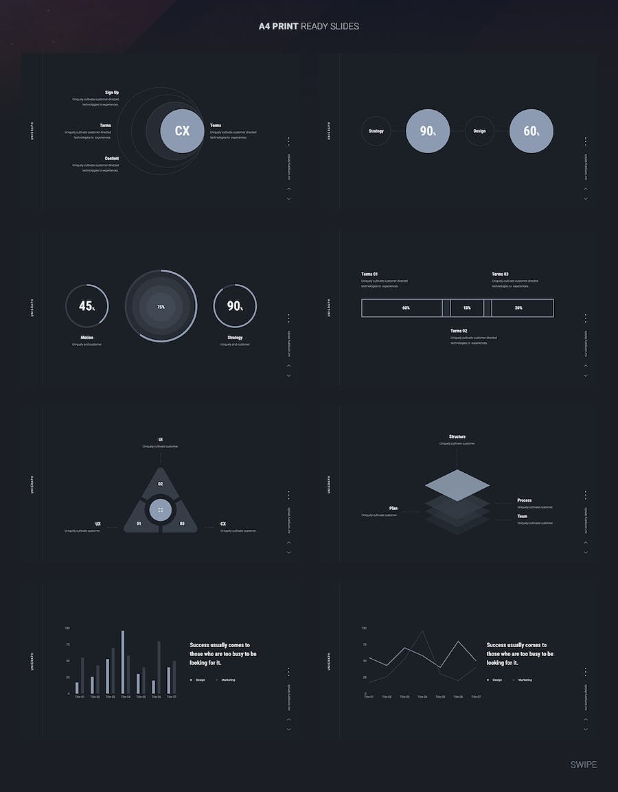 高品质优雅动画创意PPT模板 - 顶尖PPT