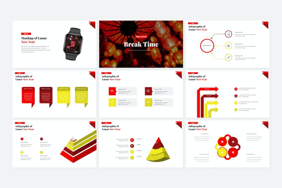 农历新年文化庆祝活动组织PPT模板 - 顶尖PPT