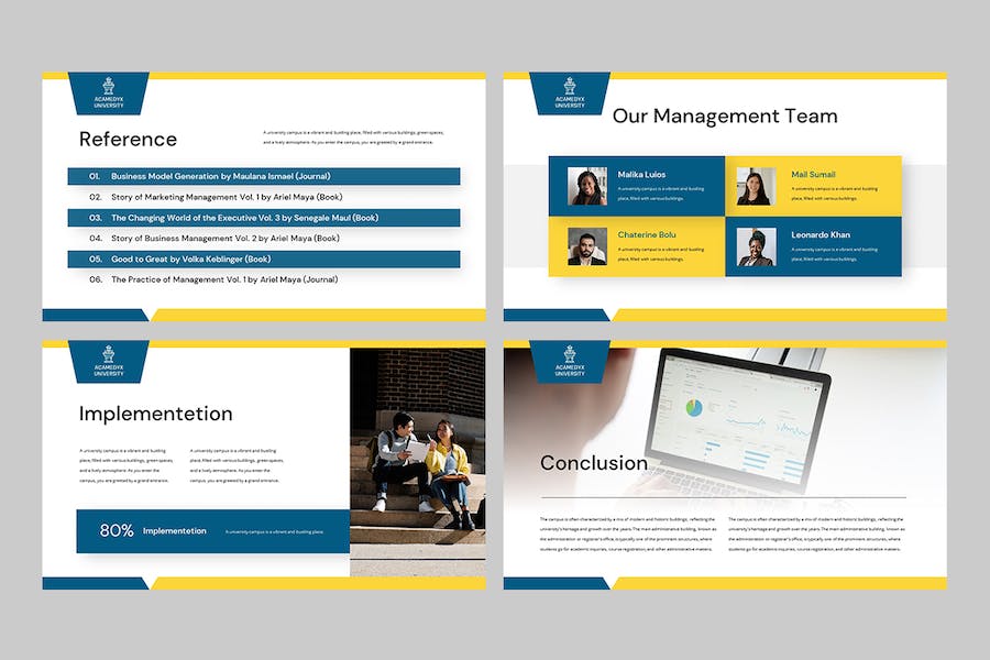 学术研究论文答辩成果展示Keynote模板 - 顶尖PPT