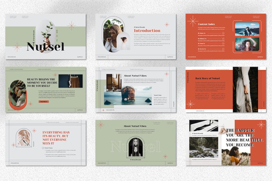 品牌社交媒体营销推广策略Keynote模板 - 顶尖PPT