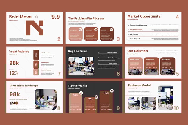 婚礼求婚策划服务平台推广PPT模板 - 顶尖PPT