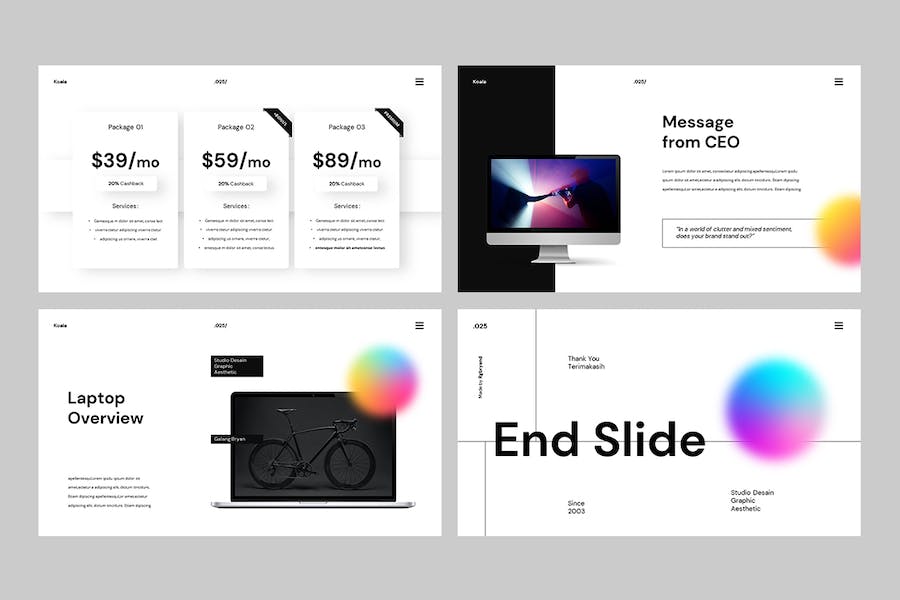 创意设计展示演讲项目介绍PPT模板 - 顶尖PPT