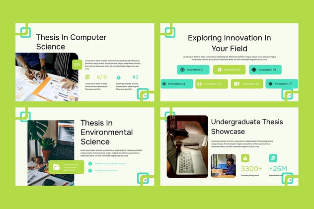 学术论文研究成果展示PPT模板 - 顶尖PPT