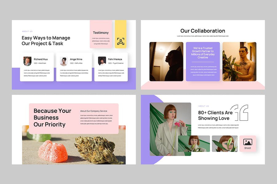 项目路演融资提案业务介绍keynote模板 - 顶尖PPT