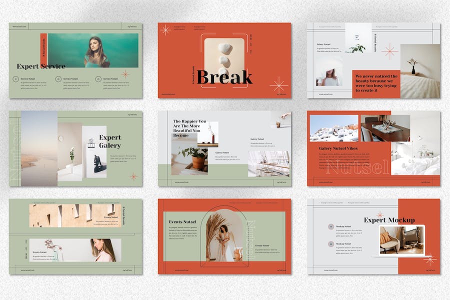 品牌社交媒体营销推广策略Keynote模板 - 顶尖PPT