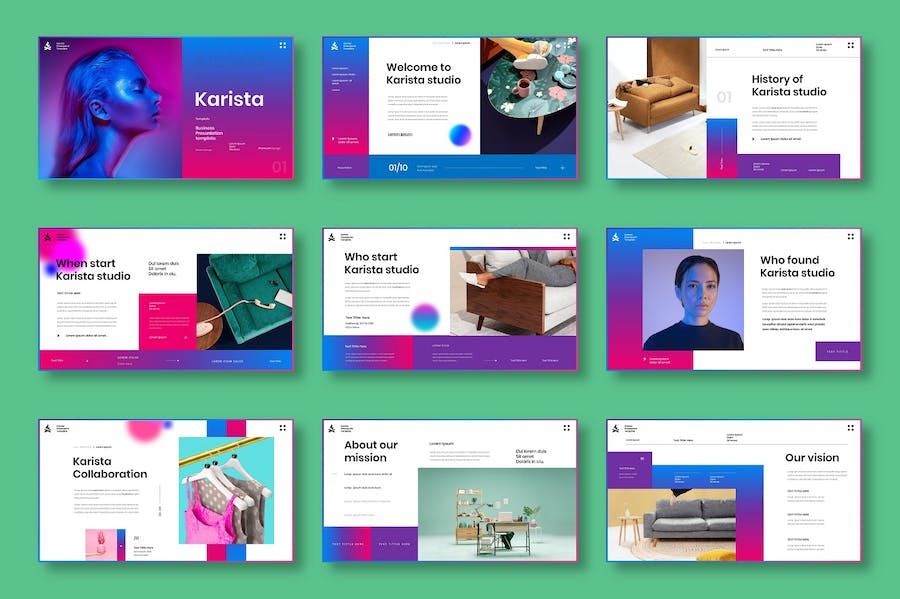 商务业务品牌推广营销Keynote模板 - 顶尖PPT