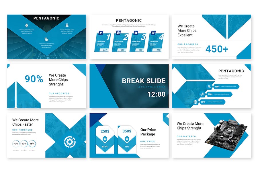 企业战略规划项目汇报PPT模板 - 顶尖PPT