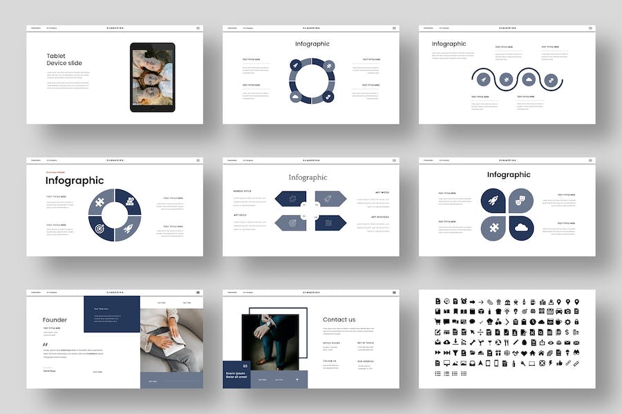 国外商业商务企业通用PPT模板 - 顶尖PPT