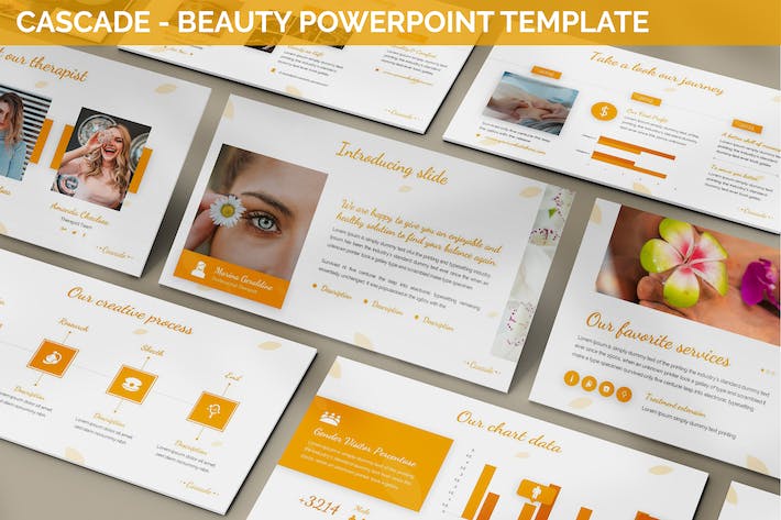 美容护肤化妆品推广PPT模板 - 顶尖PPT