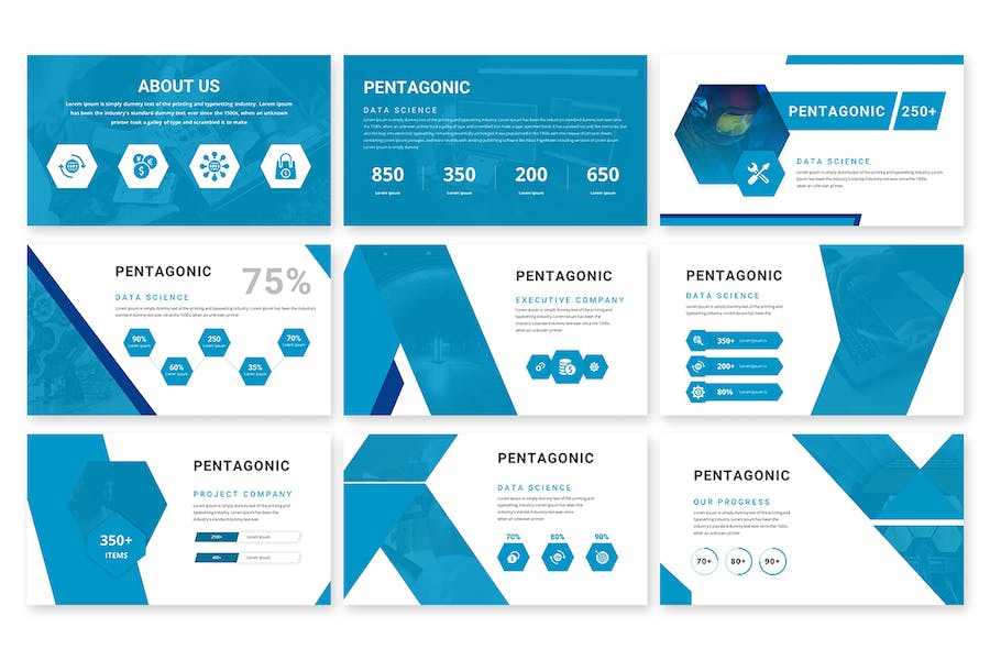 企业战略规划项目汇报PPT模板 - 顶尖PPT