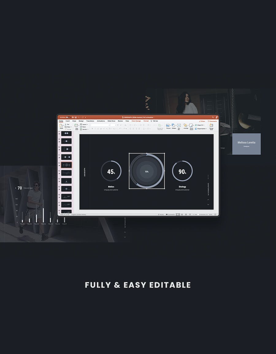 高品质优雅动画创意PPT模板 - 顶尖PPT