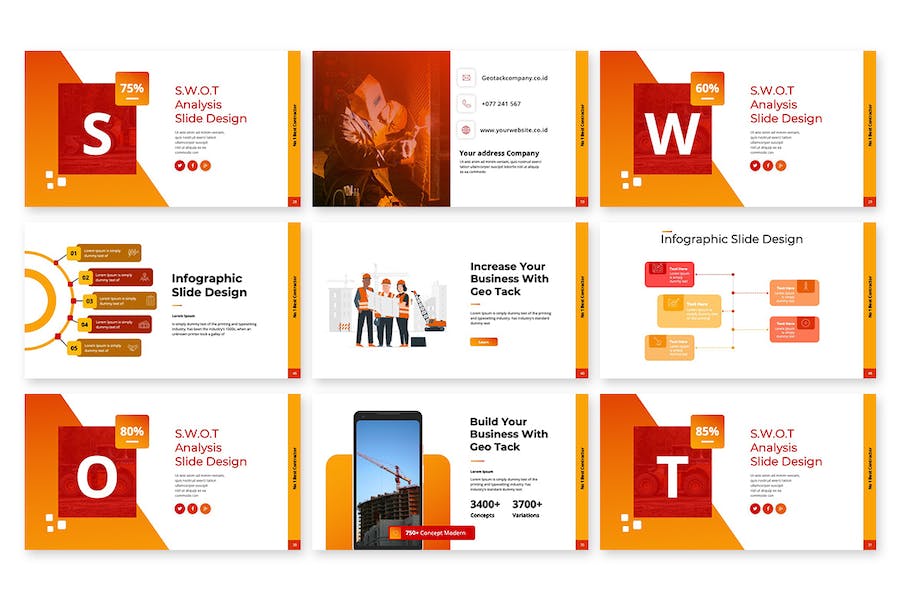 工程施工项目方案建筑融资计划书PPT模板 - 顶尖PPT