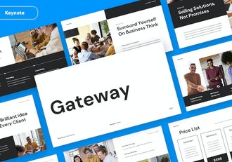 商务业务融资路演推介Keynote模板 - 顶尖PPT