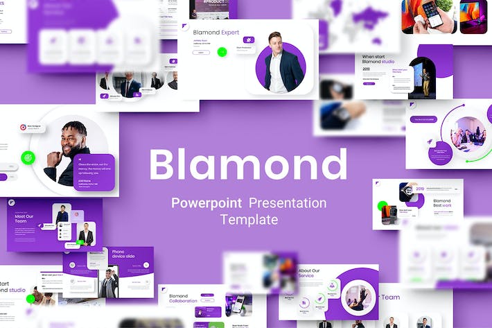 企业业务综合展示PPT模板 - 顶尖PPT