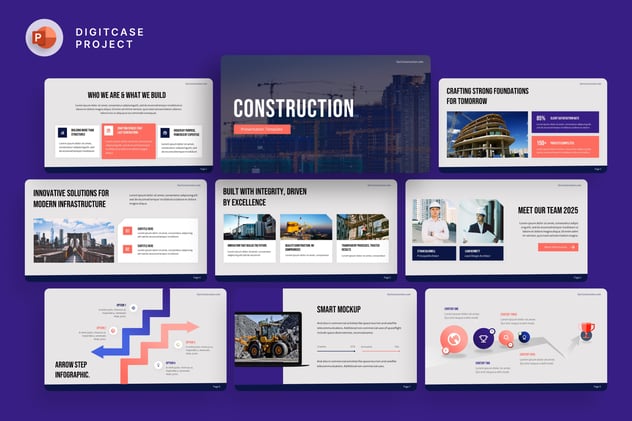 建筑工程招投标方案PPT模板 - 顶尖PPT