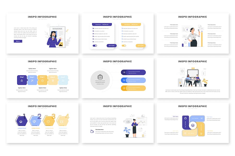 季度财务数据分析企业汇报Keynote模板 - 顶尖PPT