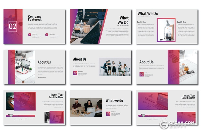 74页企业公司介绍团队介绍项目分析汇报多用途PPT模板 - 顶尖PPT