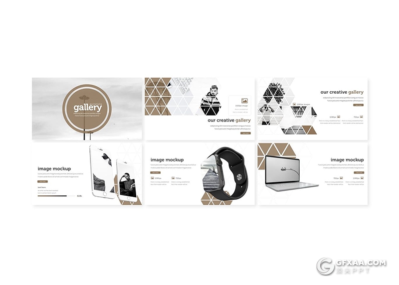 30页扁平化商务企业公司宣传介绍工作汇报总结PPT模板5种主题配色 - 顶尖PPT