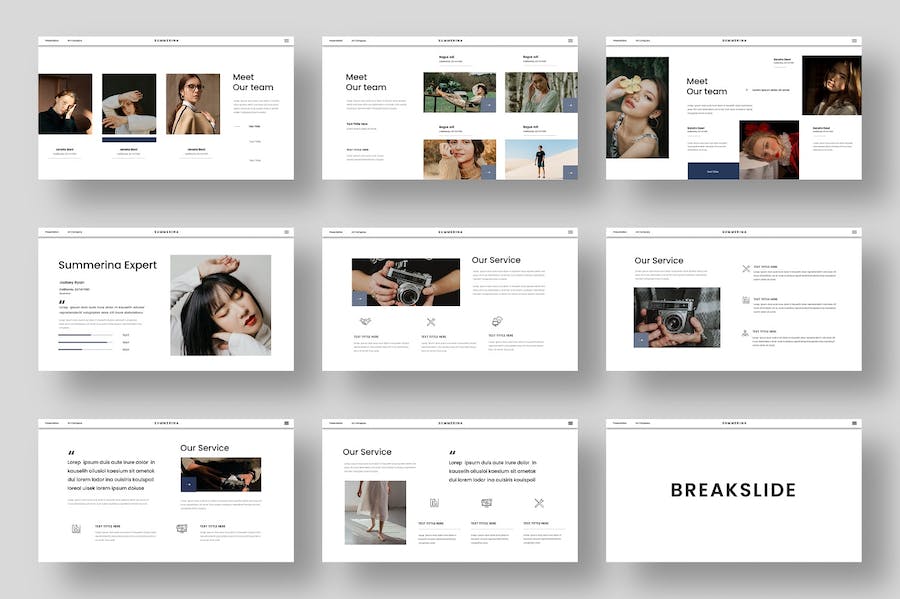 国外商业商务企业通用PPT模板 - 顶尖PPT