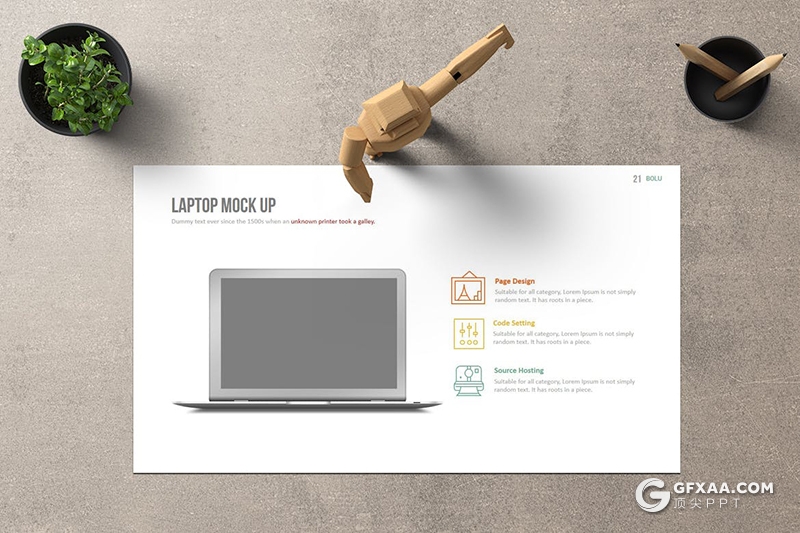 30页扁平化商务风格企业宣传工作总结PPT模板 - 顶尖PPT