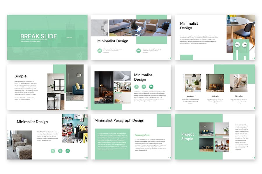 清新自然风演示主题Keynote模板 - 顶尖PPT