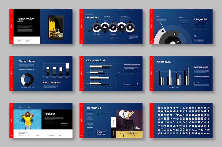 时尚商务企业品牌推广PPT模板 - 顶尖PPT