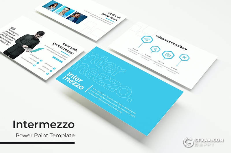 30页扁平化商务风格企业项目规划工作汇报PPT模板5种主题配色 - 顶尖PPT