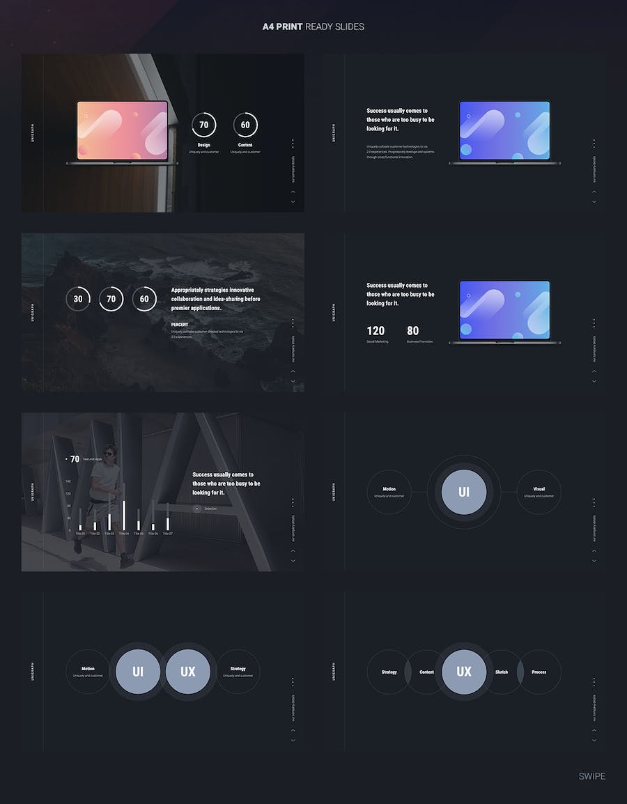 高品质优雅动画创意PPT模板 - 顶尖PPT