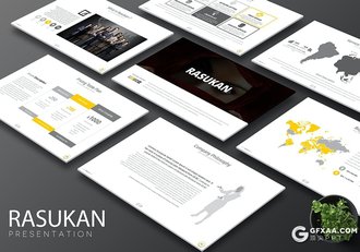 30页企业商务风格工作总结企业宣传项目展示PPT模板 - 顶尖PPT