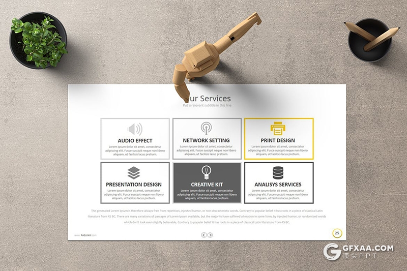 30页企业商务风格工作总结企业宣传项目展示PPT模板 - 顶尖PPT