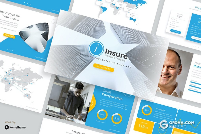 49页商务风格企业介绍工作总结计划PPT模板 - 顶尖PPT