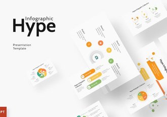 商务数据分析信息图形图表PPT模板 - 顶尖PPT