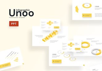 信息图表数据可视化市场分析PPT模板 - 顶尖PPT