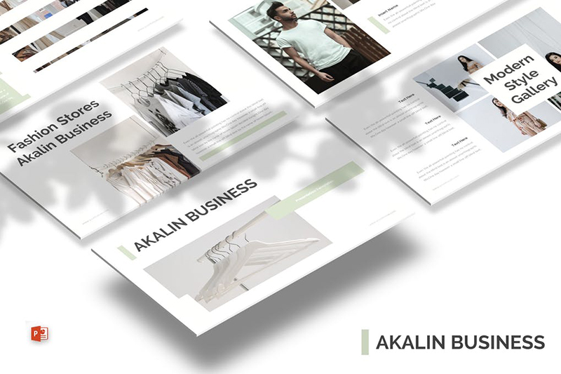 30页简约时尚服装秀展示模特摄影展示PPT模板 - 顶尖PPT