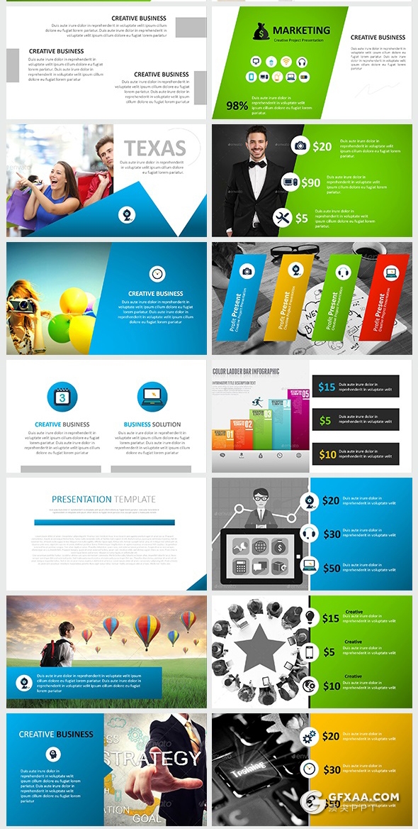 60页企业宣传介绍服务项目展示欧美商务PPT模板 - 顶尖PPT