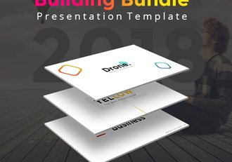 299页3套国外PPT合集商务企业宣传介绍工作计划总结创意图形PPT模板 - 顶尖PPT