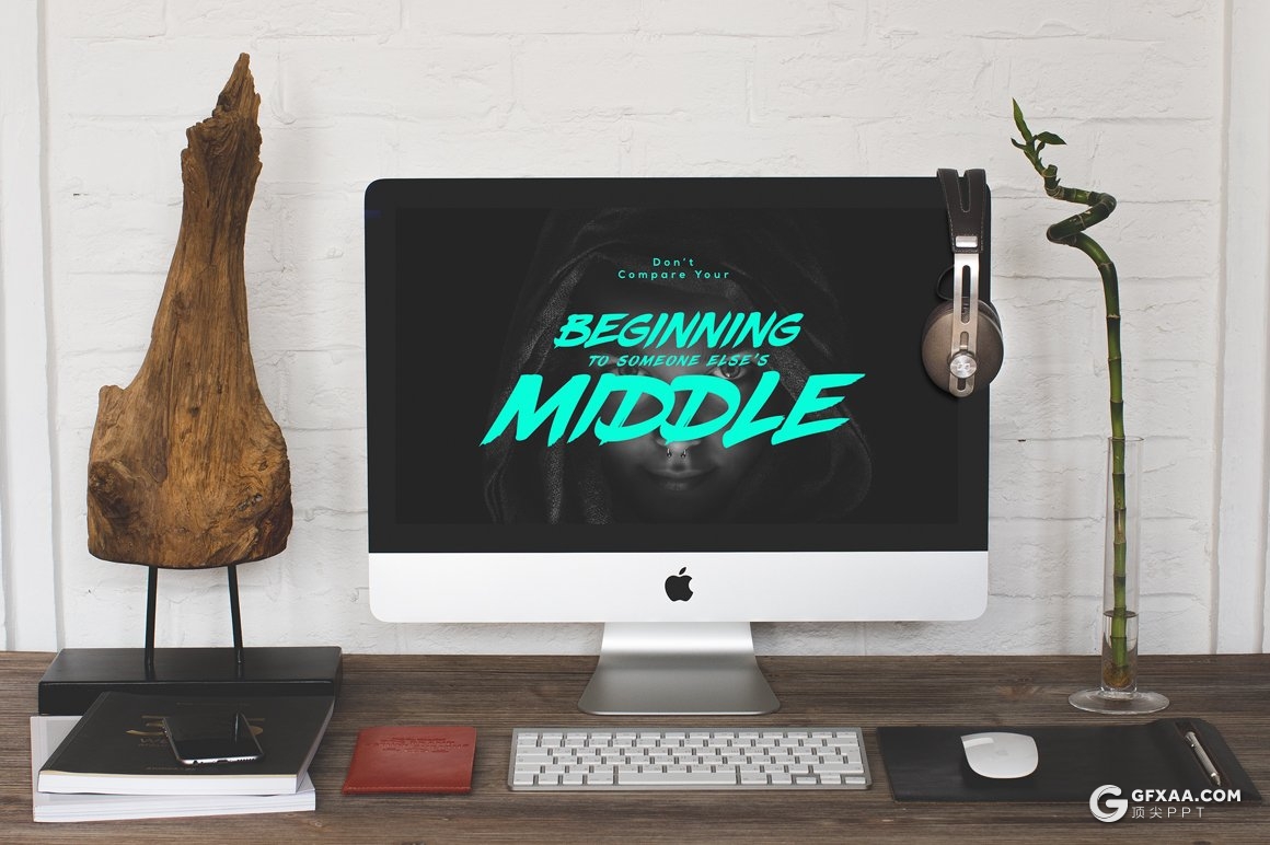 80页创意摄影图片展示杂志风格PPT模板 - 顶尖PPT