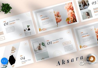 30页国外小清新文艺唯美风格keynote模板 - 顶尖PPT