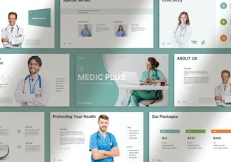 医疗咨询服务介绍宣传PPT模板 - 顶尖PPT