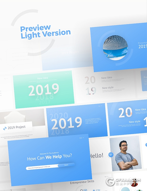 157页国外精致设计效果年终工作汇报项目分析介绍商务动画ppt模板11种主题配色104种XML配色文件 - 顶尖PPT