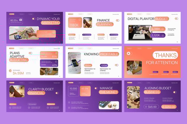 企业预算规划编制管理PPT模板 - 顶尖PPT