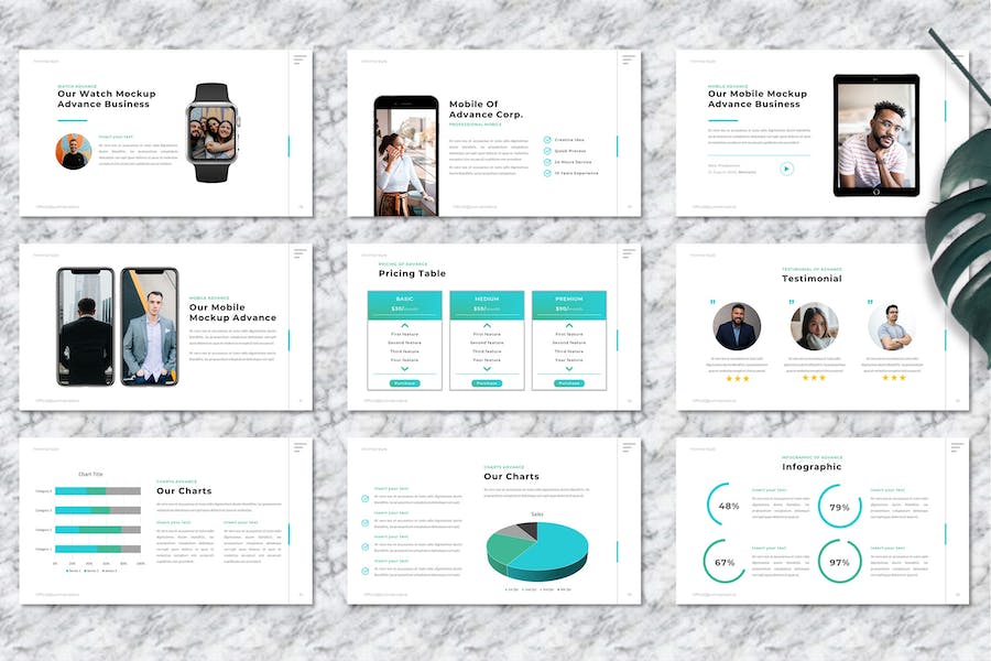 高级业务合作展示通用keynote模板 - 顶尖PPT