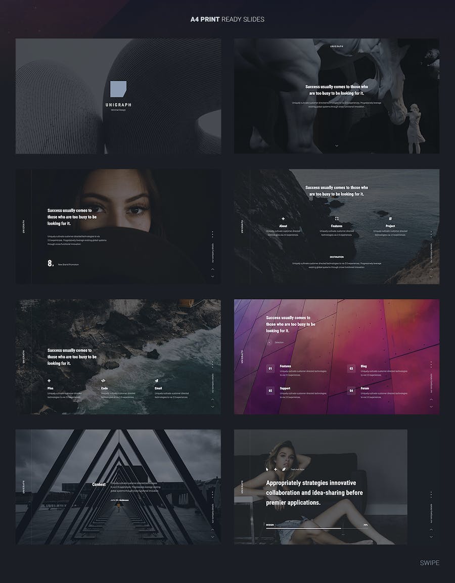 高品质优雅动画创意PPT模板 - 顶尖PPT