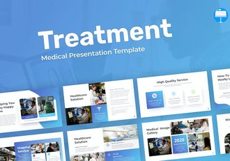 医学治疗医疗研究keynote模板 - 顶尖PPT