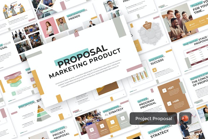 建议书营销方案推介推广PPT模板 - 顶尖PPT