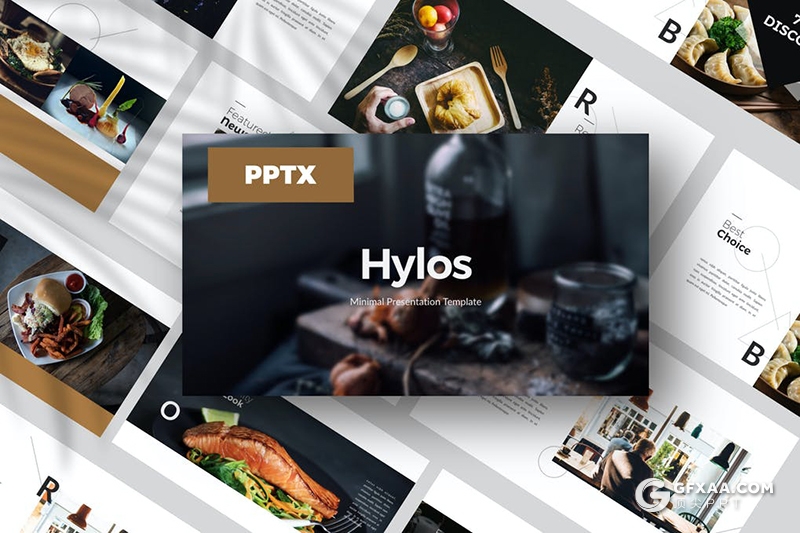 30页欧式餐饮美食宣传展示PPT模板 - 顶尖PPT