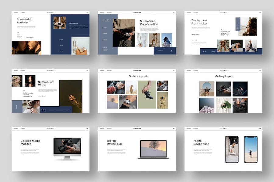 国外商业商务企业通用PPT模板 - 顶尖PPT