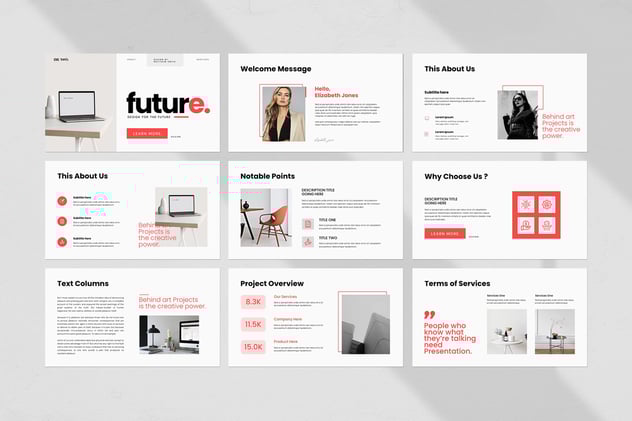 极简风格欧美通用keynote模板 - 顶尖PPT