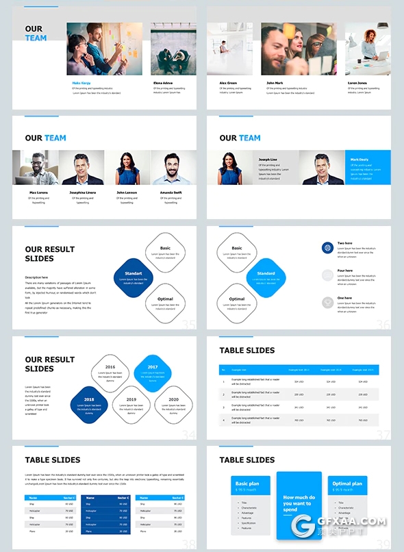 132页蓝色航天科技公司工作汇报总结数据分析ppt模板 - 顶尖PPT