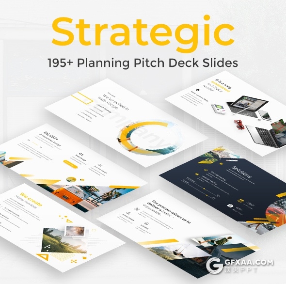 195页国外创意版式ppt作品团队介绍商务数据信息图形ppt卡通人物插画2.5D商务概念插画PPT模板 - 顶尖PPT